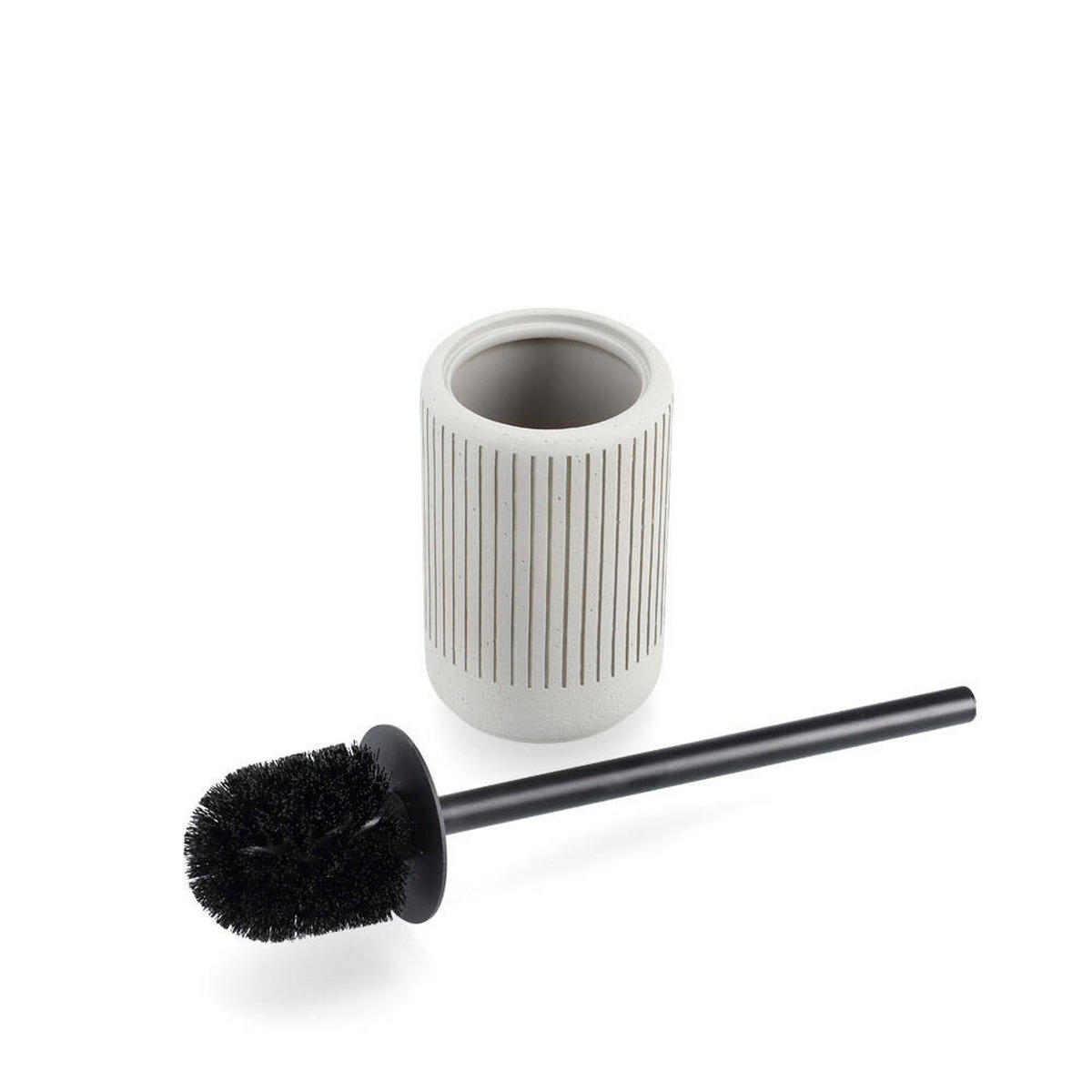 TOILETTENBÜRSTE Ø10,3x42 - Weiß, Stein (10.3/42/10.3cm)