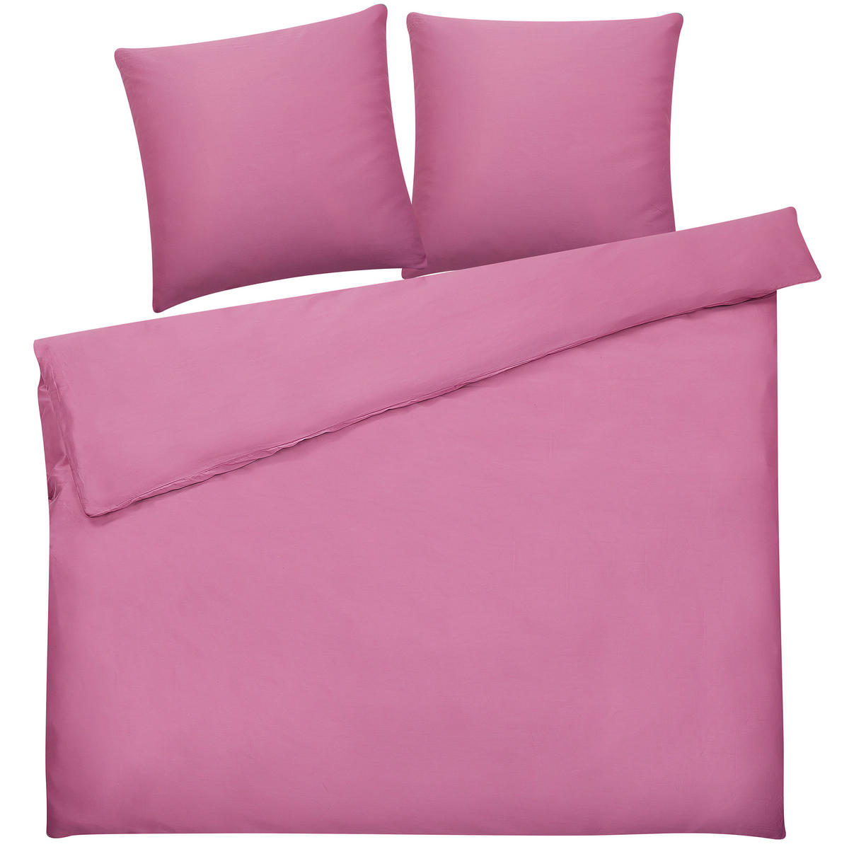 BETTWÄSCHE SET Harmonridge 220x240 cm - Pink, Textil (220/240cm) - Beliani
