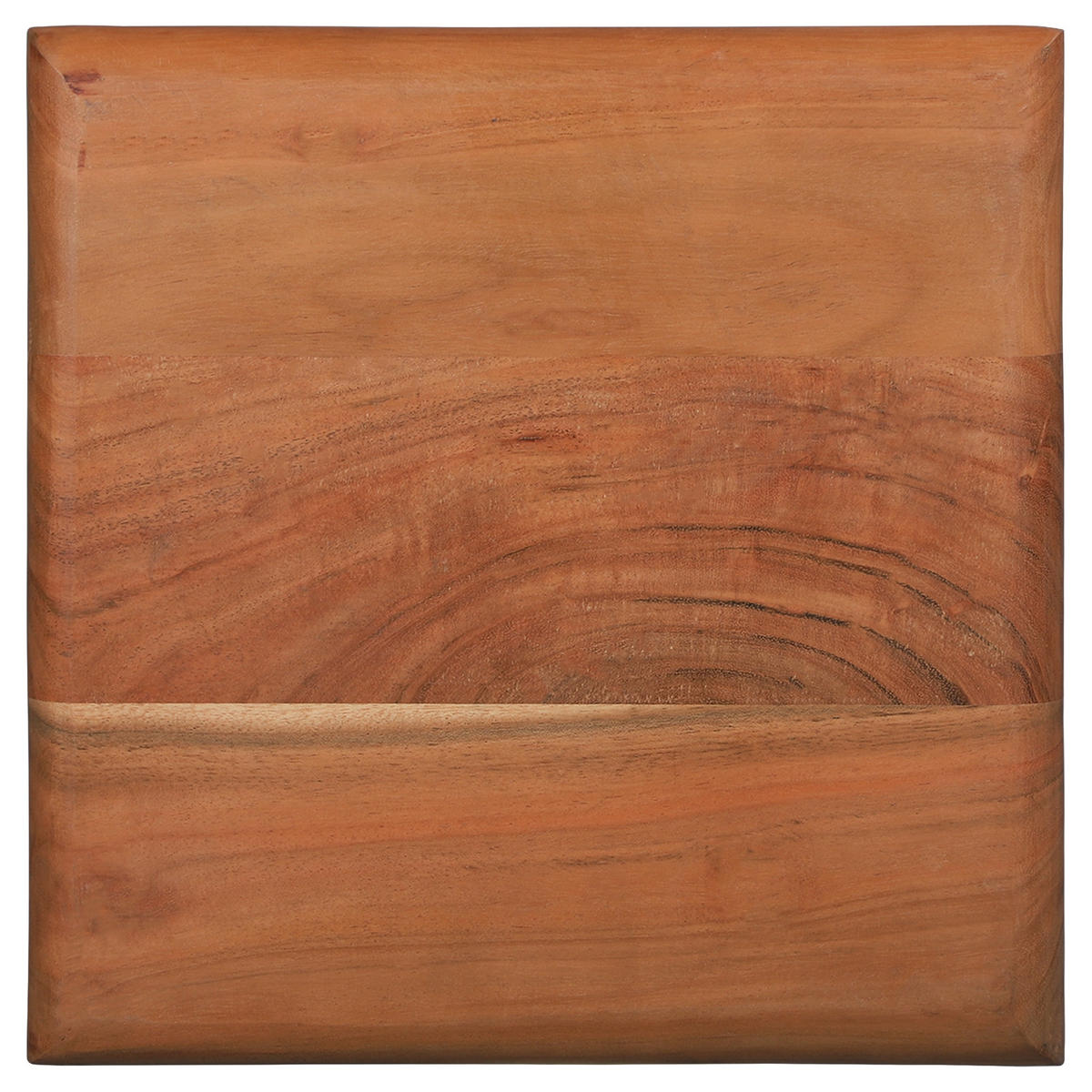 BEISTELLTISCH rechteckig Schwarz/Natur 30/45/30 cm 2er Set - Schwarz, Metall (30/30/45cm) - WOMO-DESIGN