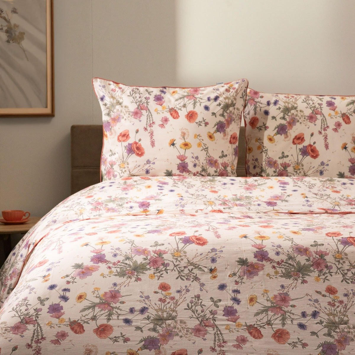 BETTWÄSCHE Meadow flowers Baumwoll 220/200 cm - Multicolor, Textil (220/200cm) - Homla