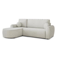 ECKSOFA Jazz, Seite: Links - Weiß, Holz/Textil (240/160cm) - Sofnet