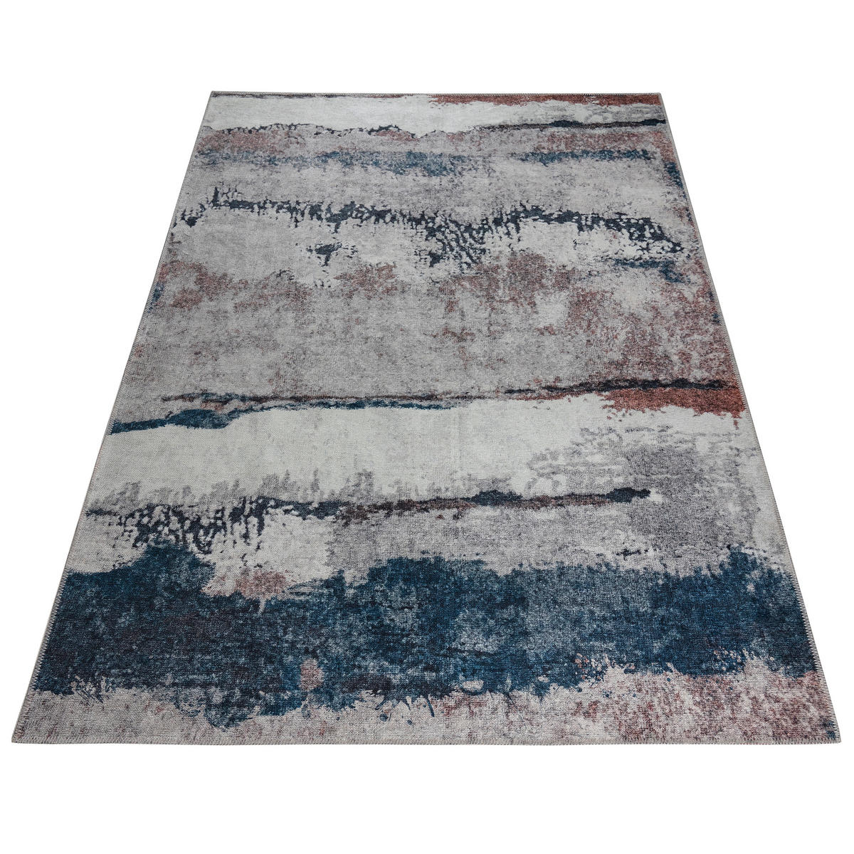 TEPPICH RITZ Grau 80/150 cm - Grau, Textil (80/150cm) - Tapiso