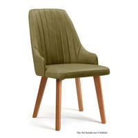 ESSZIMMERSTUHL (6er-Set) Daryl 52x91x60 Eiche geölt/Olivgrün - Eichefarben/Olivgrün, Kunststoff (60/91/52cm) - 58aufmkessel