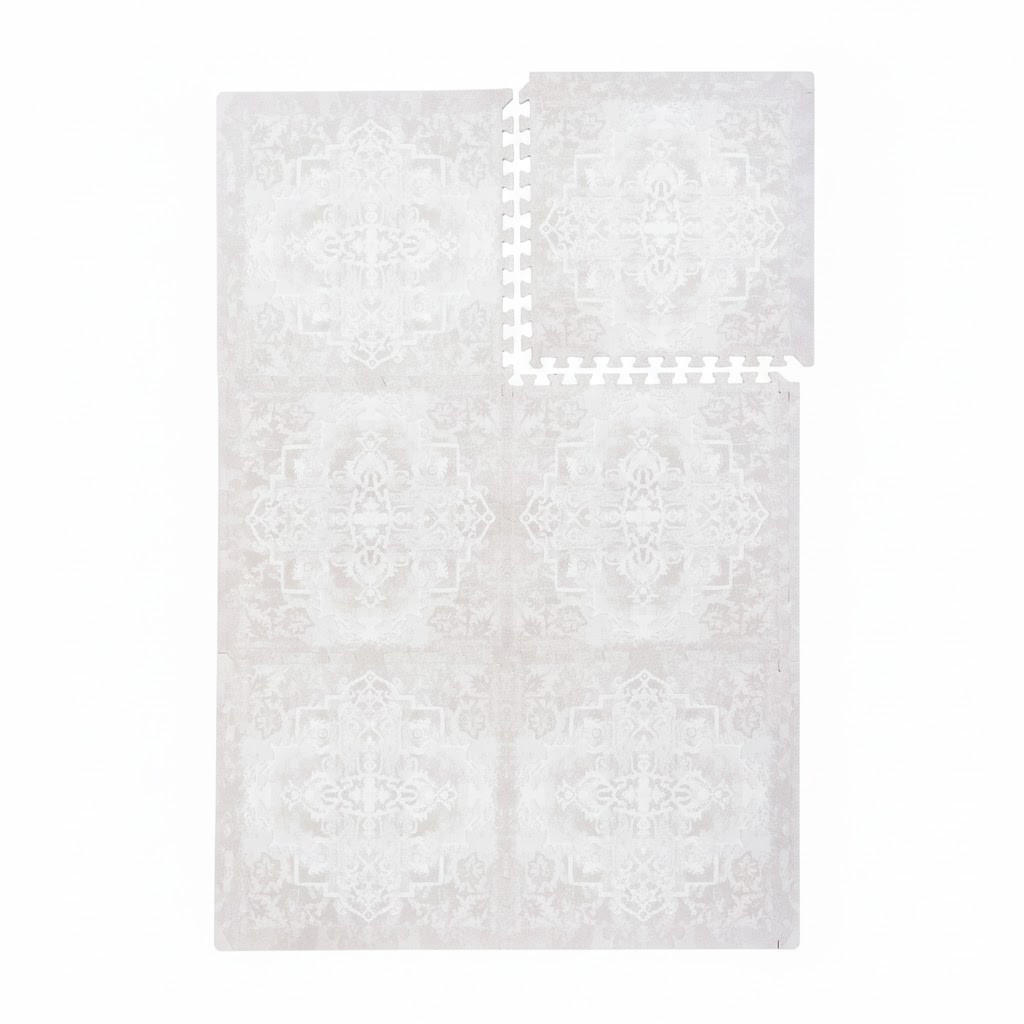 SPIELMATTE Parisa Millet creme 120x180 - Creme, Kunststoff (120/180cm)