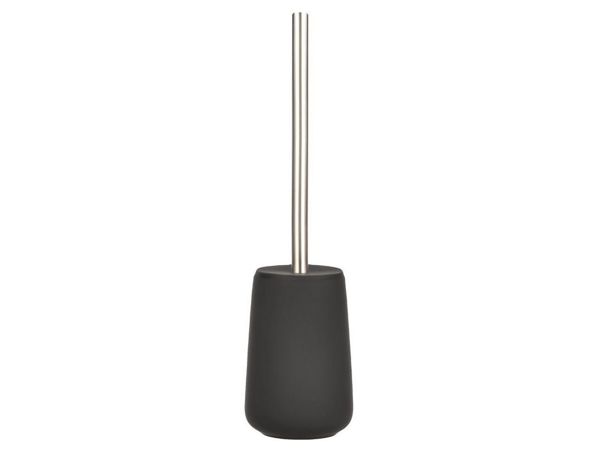 BAD ACCESSOIRES SET Nova 3tlg. black (schwarz) - Schwarz, Kunststoff (23/29/23cm) - Zone Denmark