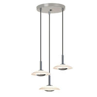 LED závěsné světlo Yacovone 138/25/25cm - chromová, kov (138/25/25cm) - Nettlife