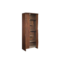 VITRINE Akazie 81x45x204 braun lackiert PURE ACACIA #207 - Braun, Holz (81/204/45cm) - Massivmoebel24