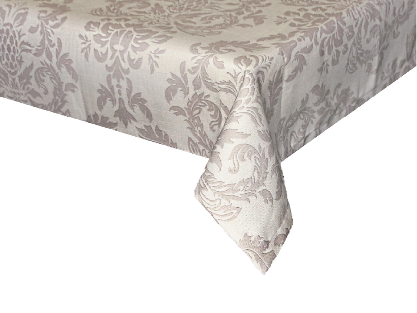 TISCHDECKE Epoche linen-taupe 110/110 cm - Ecru, Textil (110/110cm) - beties Heimtextil