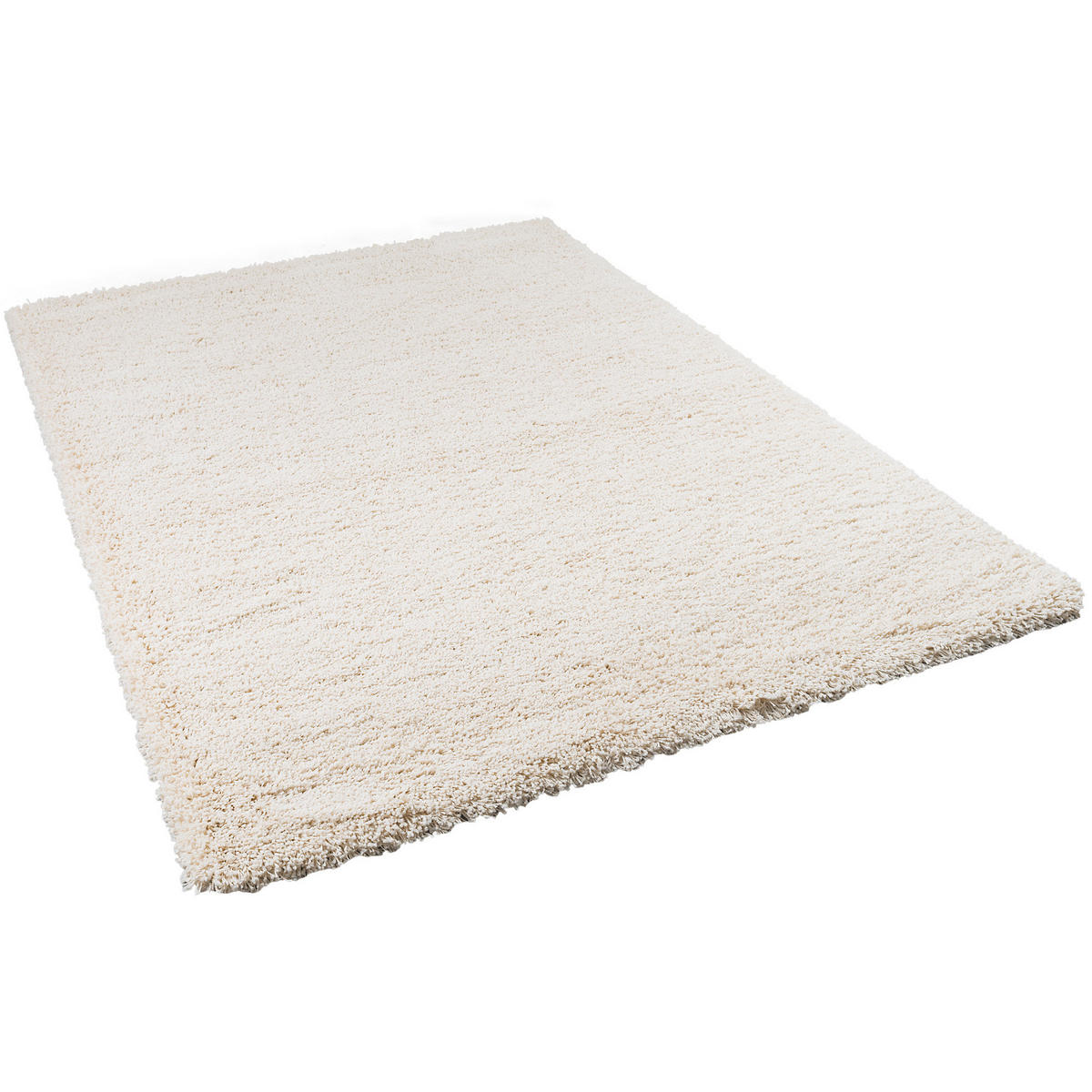 HOCHFLOR LANGFLOR SHAGGY TEPPICH LUXURY - Ecru, Textil (120/170cm) - Pergamon