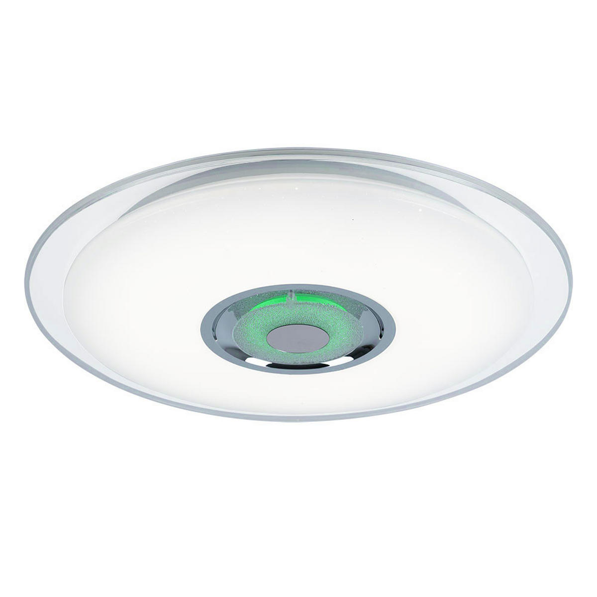 LED DECKENLEUCHTE Metall Weiß - Weiß, Metall (47.5/47.5/5.7cm) - Globo Lighting