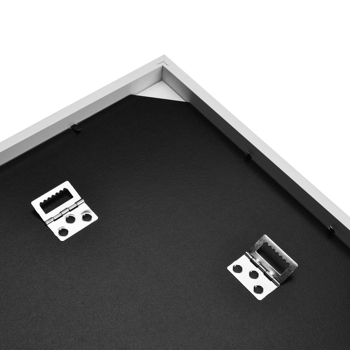 BILDERRAHMEN Galeria 13x18cm Weiß - Weiß, Holzwerkstoff (30/2/37cm) - BoMoe