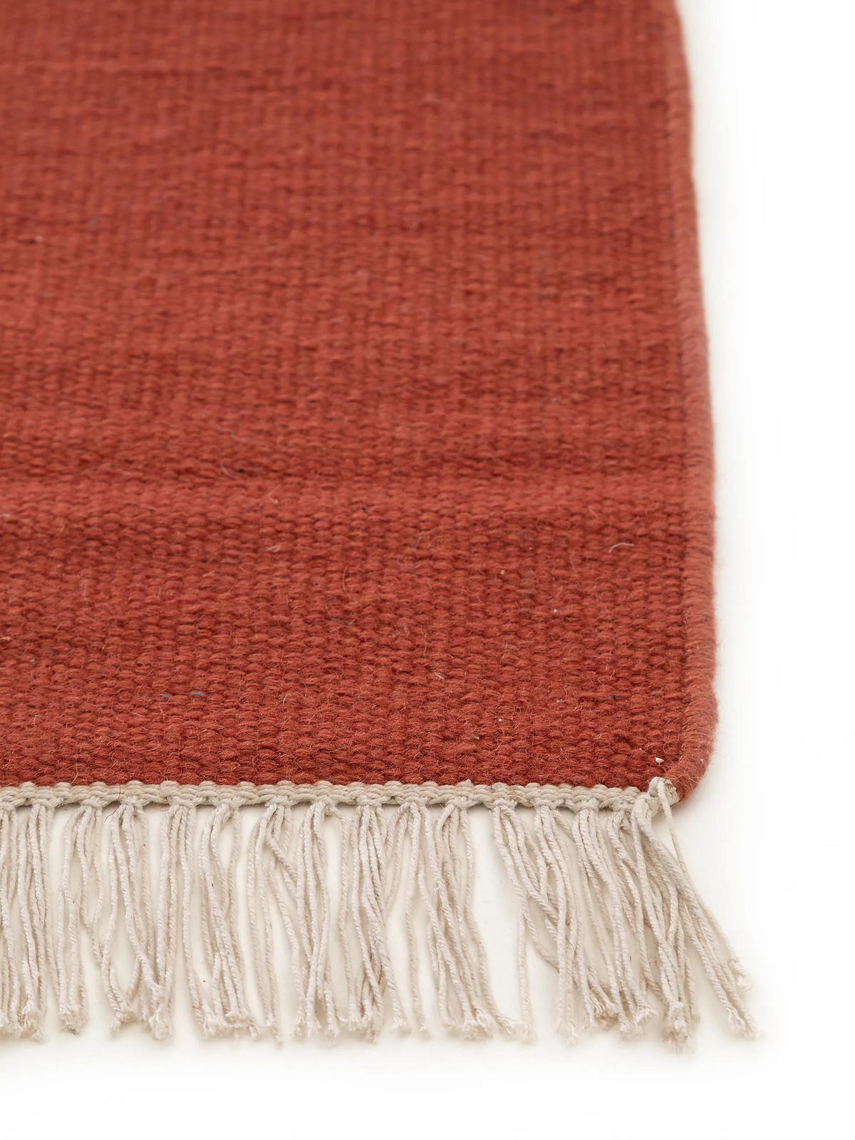WOLLTEPPICH Liv Orange 70x200 cm - Orange, Textil (70/200cm) - benuta Pop