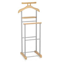 HERRENDIENER MEDINA - Buchefarben, Metall (44/105/35cm) - CARO-Möbel