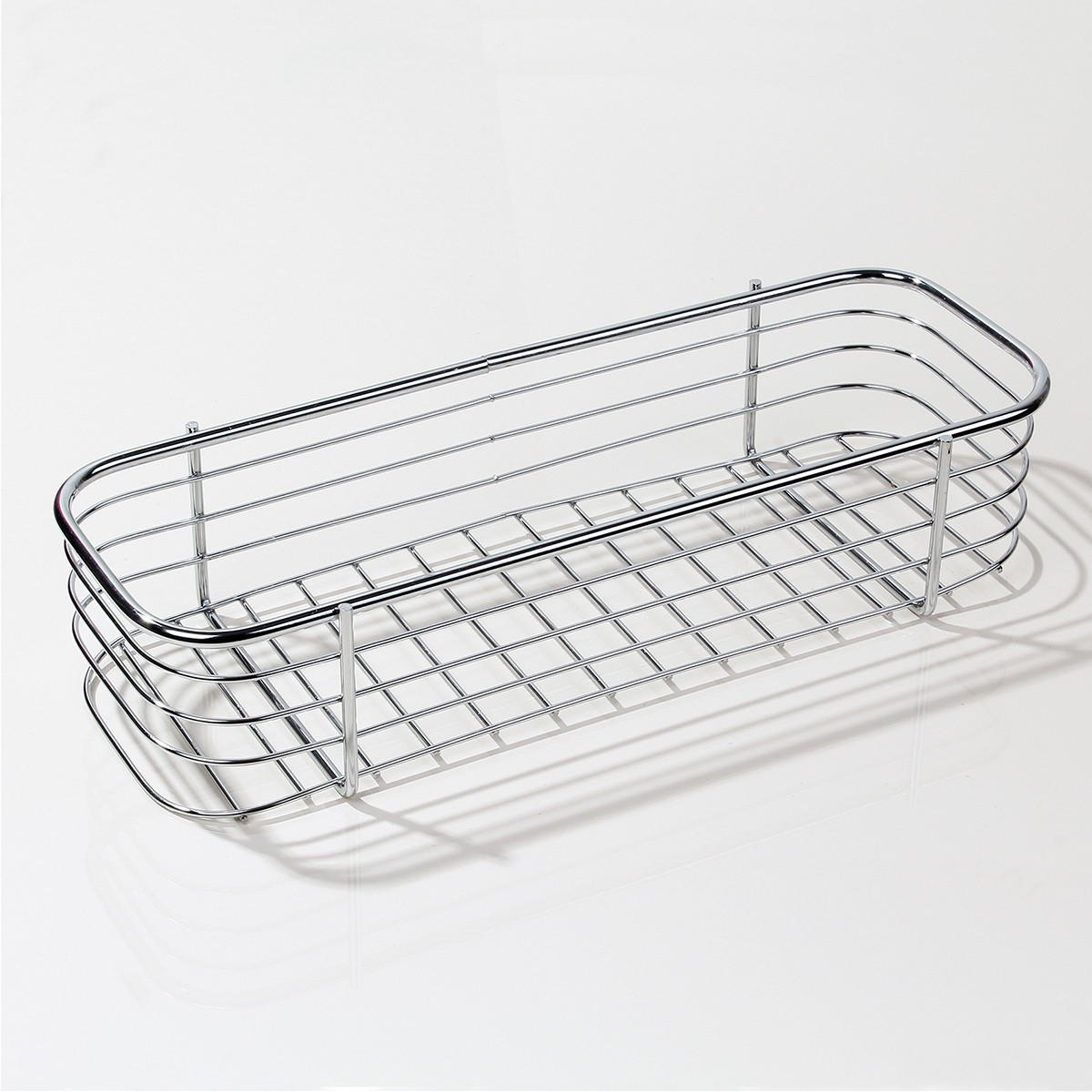 DRAHTKORB zum Aufhängen - 28/9,5/6,5 cm - Silberfarben, Metall (28/9.5/6.5cm) - Calicosy