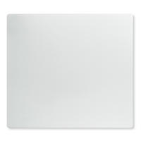 HERDABDECKPLATTE Glas, ca. 55,7 x 50 cm - Weiß, Glas (50/0.5/55.7cm) - bremermann