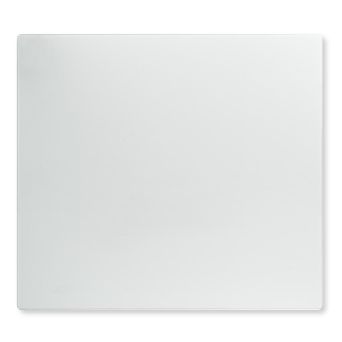 HERDABDECKPLATTE Glas, ca. 55,7 x 50 cm - Weiß, Glas (50/0.5/55.7cm) - bremermann