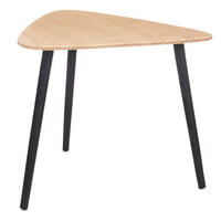 KAFFEETISCH Holzplatte 64/60/48 cm - Braun, Holz (64/60/48cm) - Giftdecor
