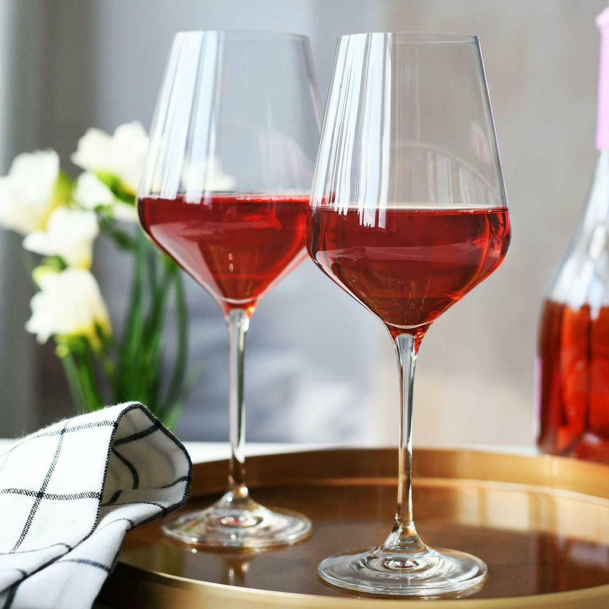 WEISSWEINGLÄSER,, 6er-Set, 450 ml - Transparent, Glas (0.45L) - Krosno Glass