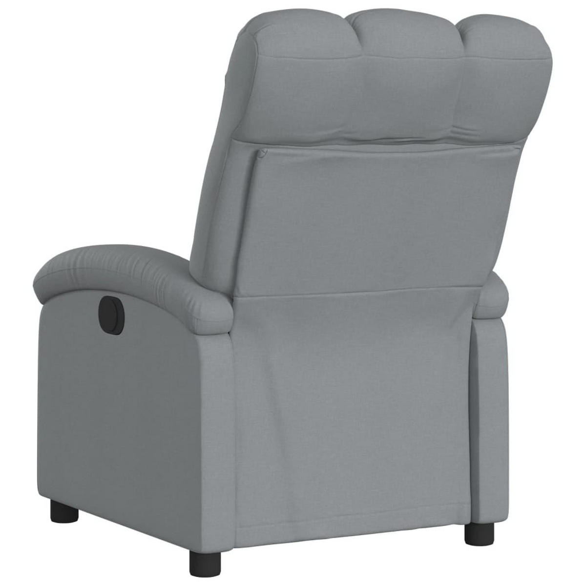 FERNSEHSESSEL Longstreet Hellgrau - Hellgrau, Metall (70/101/93cm) - Nettlife
