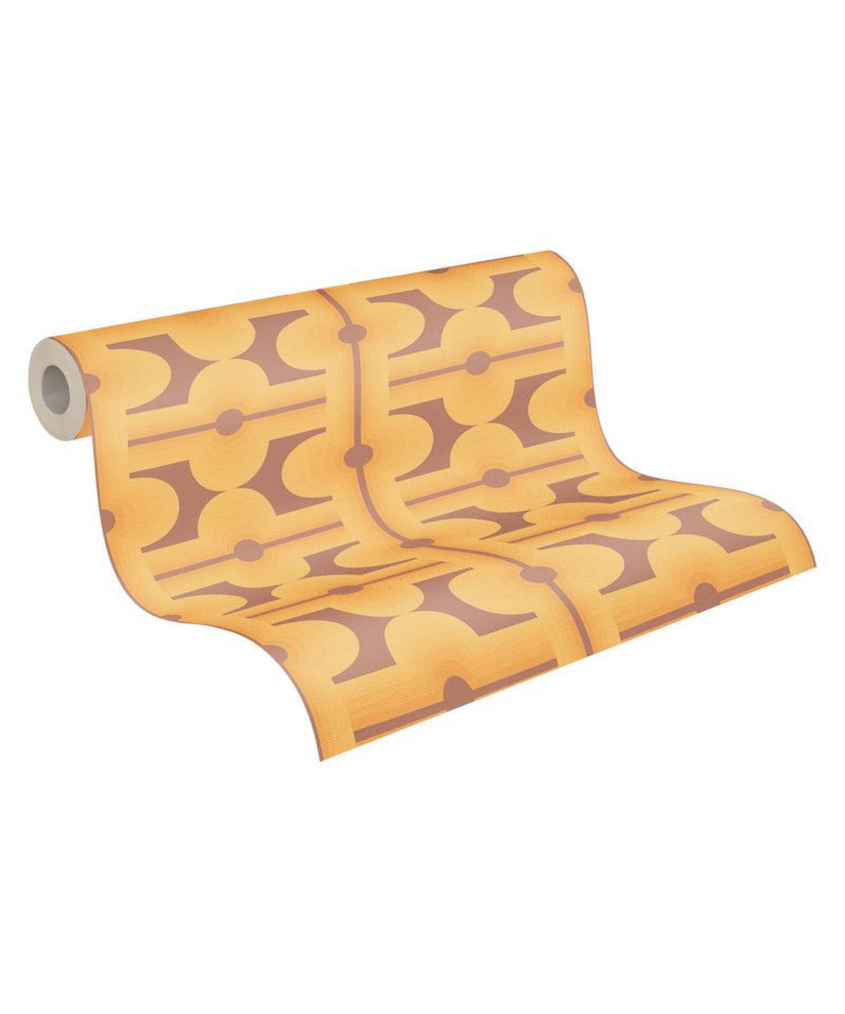 VLIESTAPETE Braun 53/850 cm - Braun, Textil (53/1cm) - KUNSTLOFT