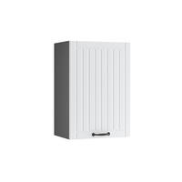HÄNGESCHRANK Fame-Line Weiß Landhaus 50 cm - Anthrazit/Weiß, Holzwerkstoff (50/72/34.1cm) - Vicco