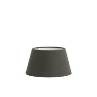 LAMPENSCHIRM Livigno Grau Ø25/14 cm - Grau, Textil (25/18/14cm) - Light & Living