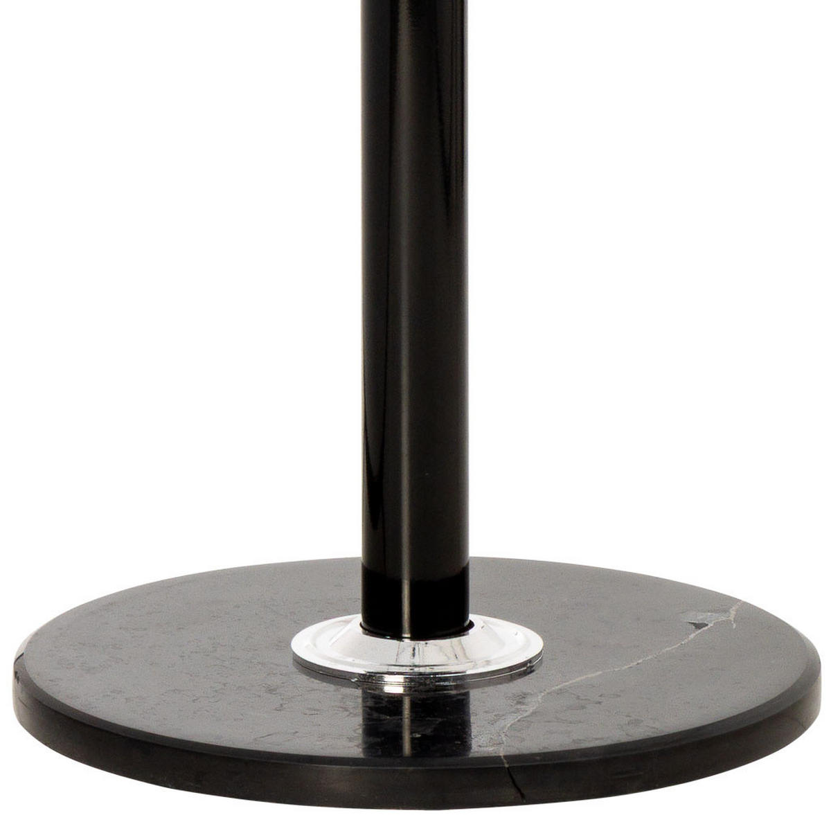 GARDEROBE aus metall 36x173cm - Schwarz, Metall (36/173/36cm) - Wanderlust