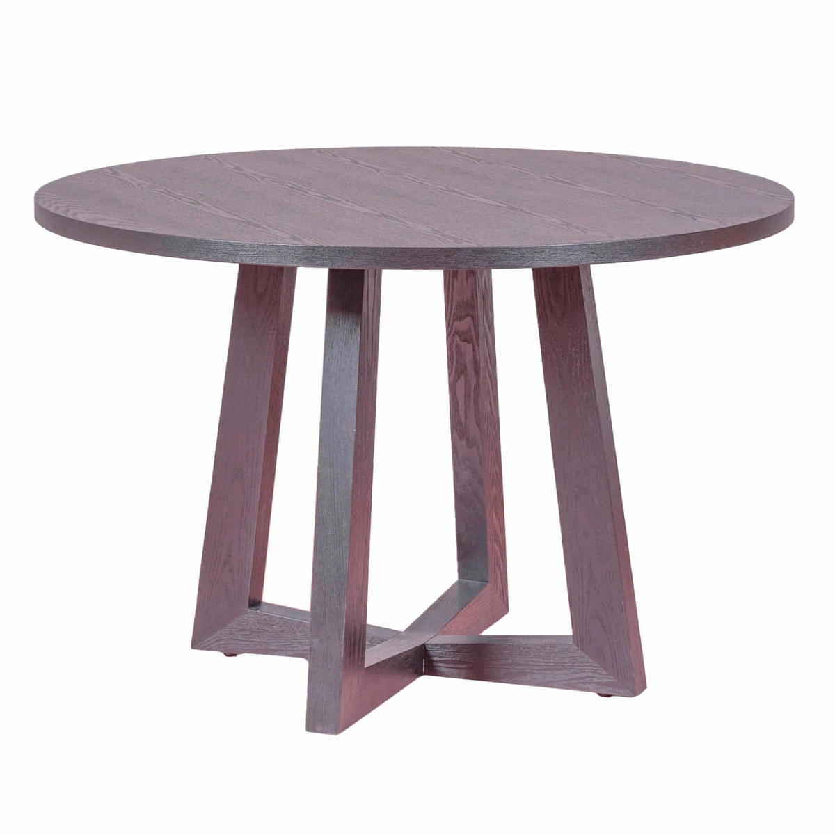ESSTISCH Rund Schwarz 115/115/77 cm - Schwarz, Holz (115/115/77cm) - Nest Dream