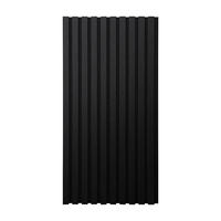 AKUSTIKPANEEL SONIC - Deep Black, 12 - Schwarz, Holzwerkstoff/Textil (40.5/80/2.2cm) - Home Deluxe