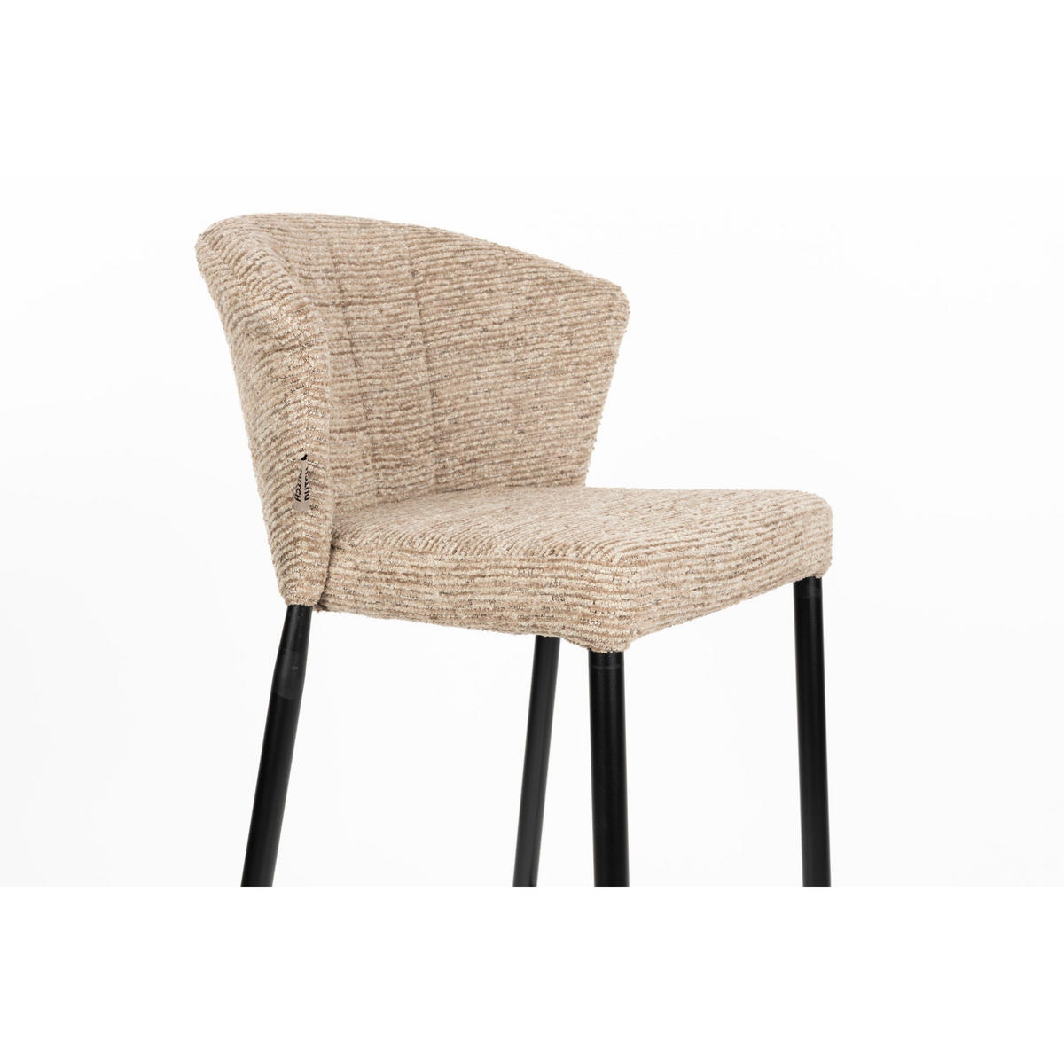 BARHOCKER Georgia Rückenlehne 73 cm Braun - 2 er Set - Braun, Holz (53.5/101/56cm) - Dutchbone