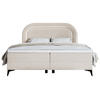 BOXBETT Loreo Greige Samt wasserfest 140x200 cm - Taupe/Schwarz, Kunststoff/Textil (140/200cm) - Selsey