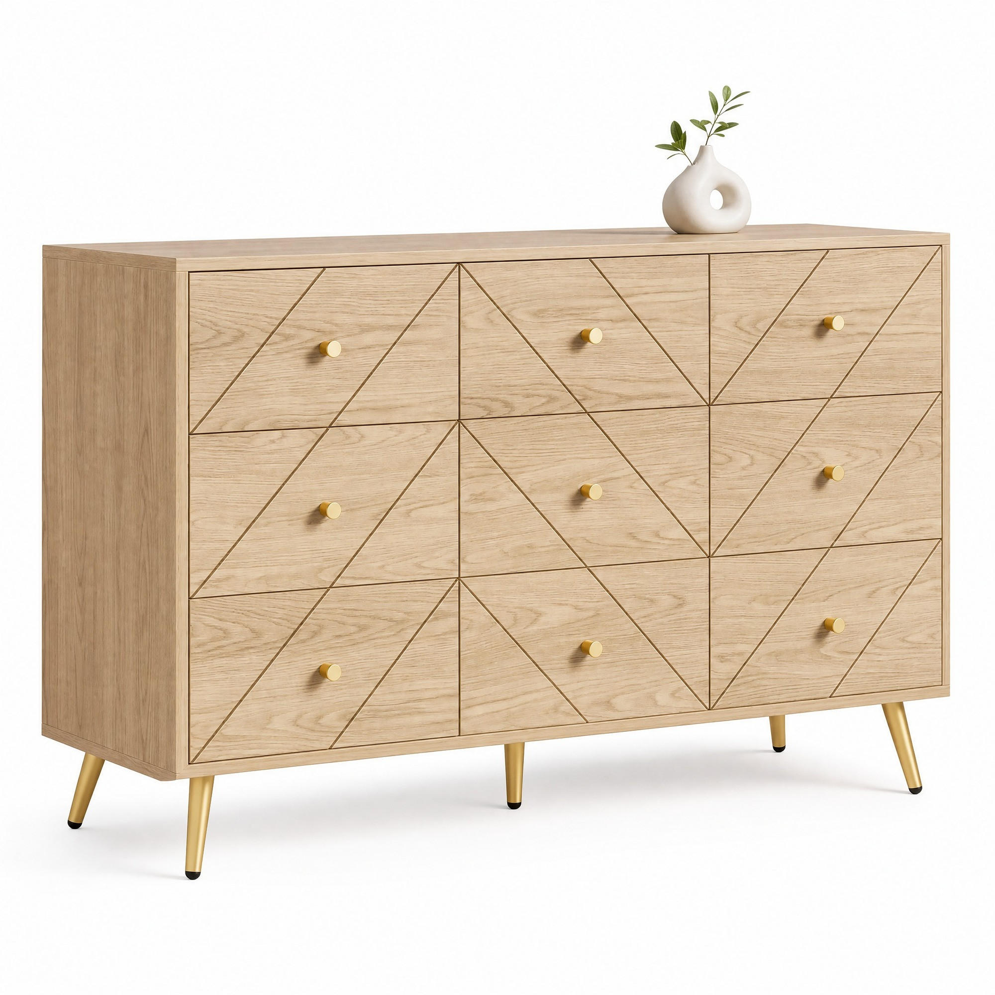 Ivmeu Kommode Natur 39x80x120 cm