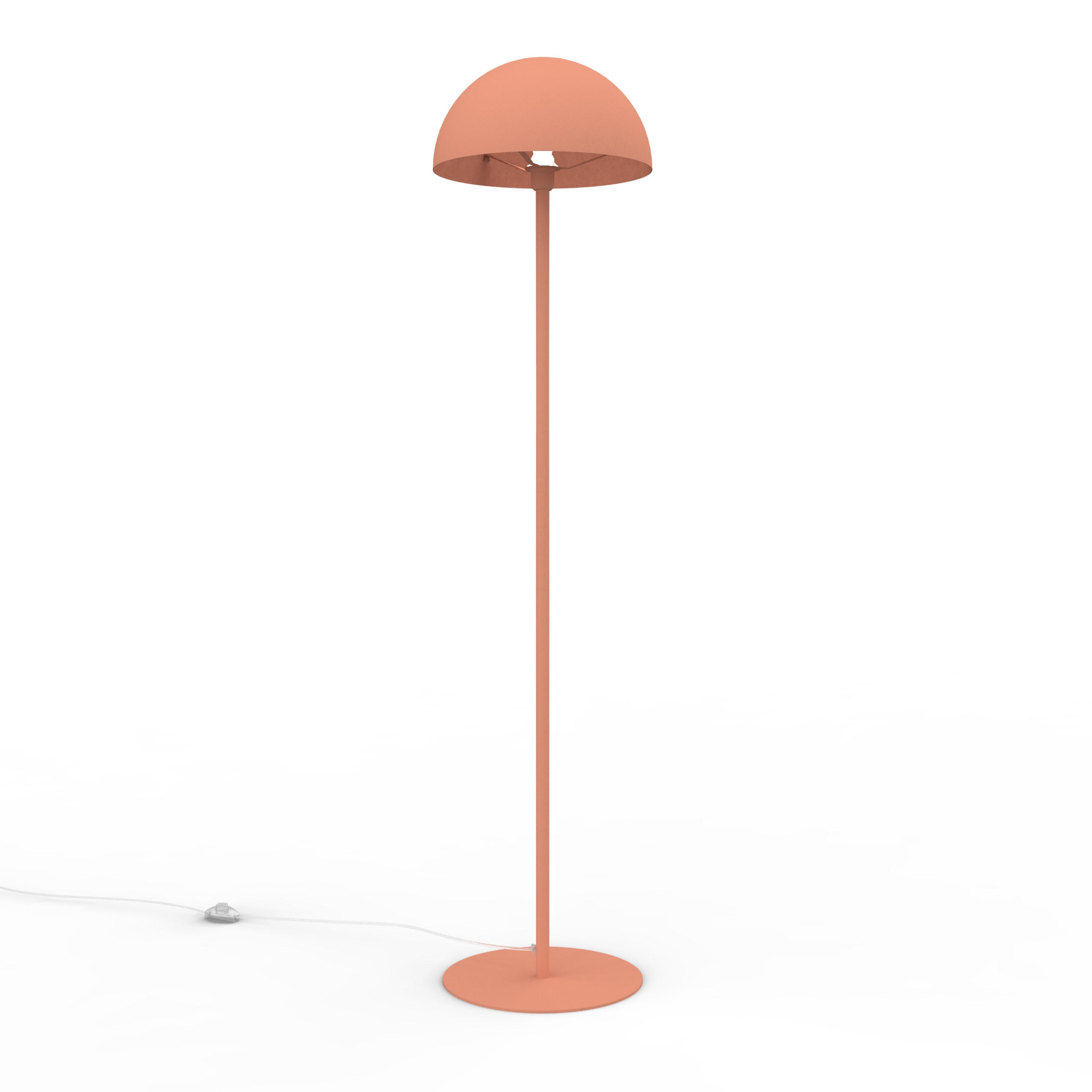 STEHLEUCHTE Cassis - Terracotta, Metall (40/40/165cm) - Lumicom