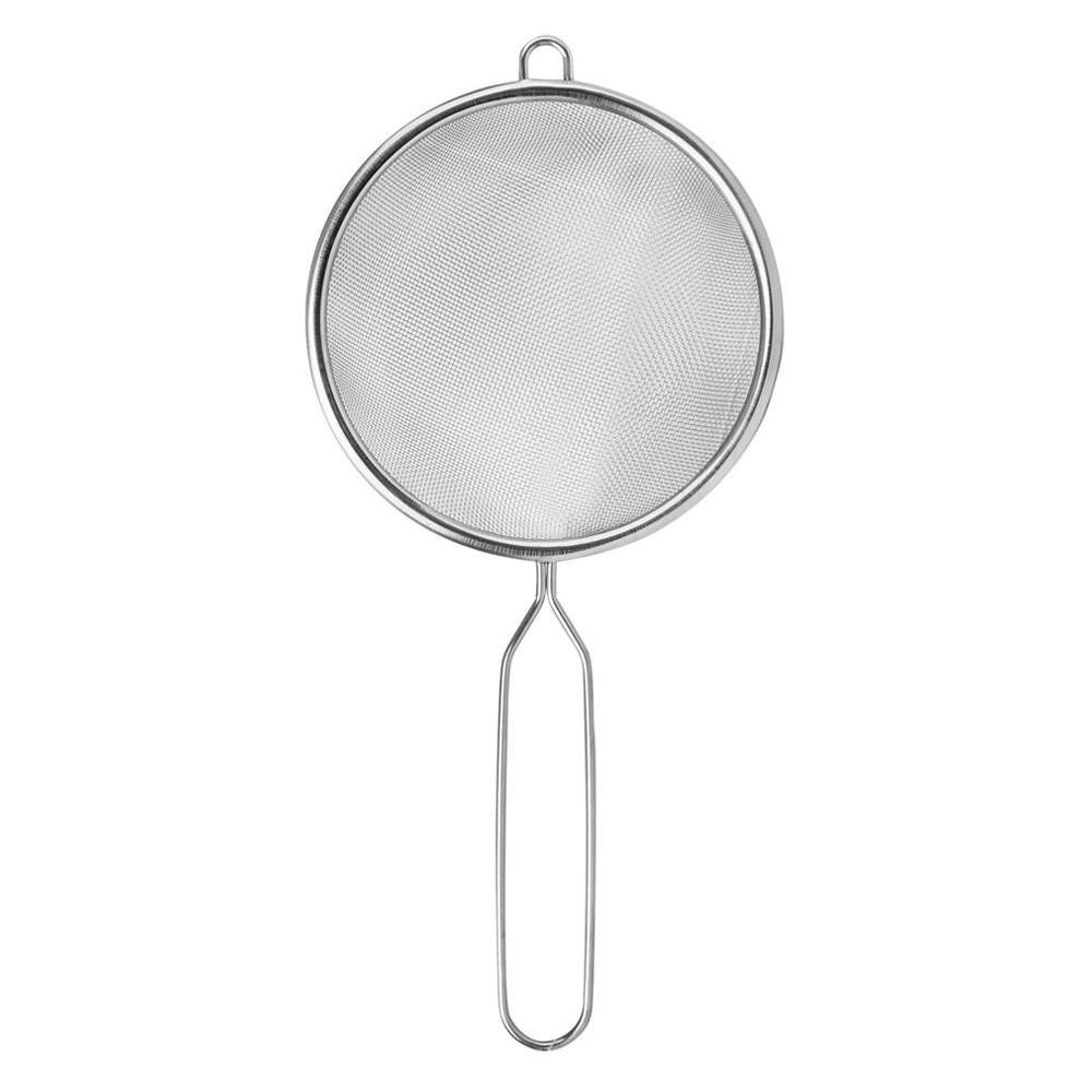 KÜCHENSIEB Silber 8 cm - Silberfarben, Metall (8cm) - Orion 