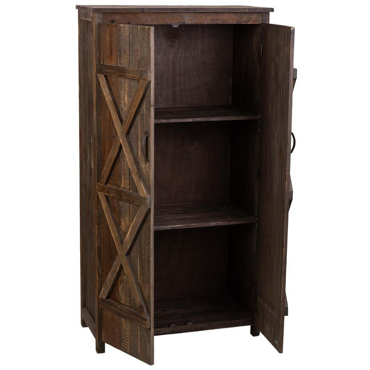 KLEIDERSCHRANK 78x40x148 cm Braun - Braun, Holz (78/148/40cm) - Wanderlust