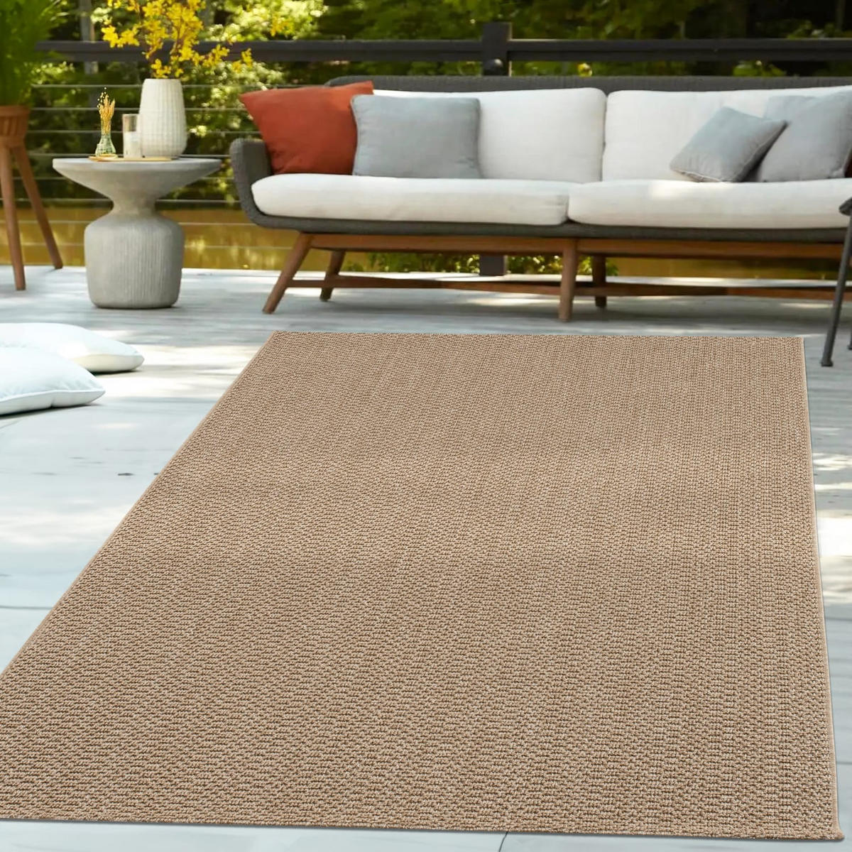 OUTDOORTEPPICH Boho Beige 240 x 340 cm - Beige, Kunststoff (240/340cm) - TT Home