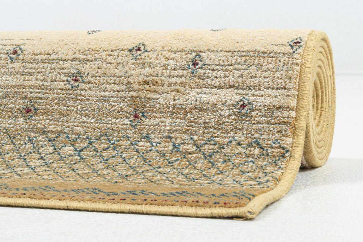 FLACHWEBETEPPICH Cherina 120x170 cm - Beige, Textil (120/170cm) - Gino Falcone