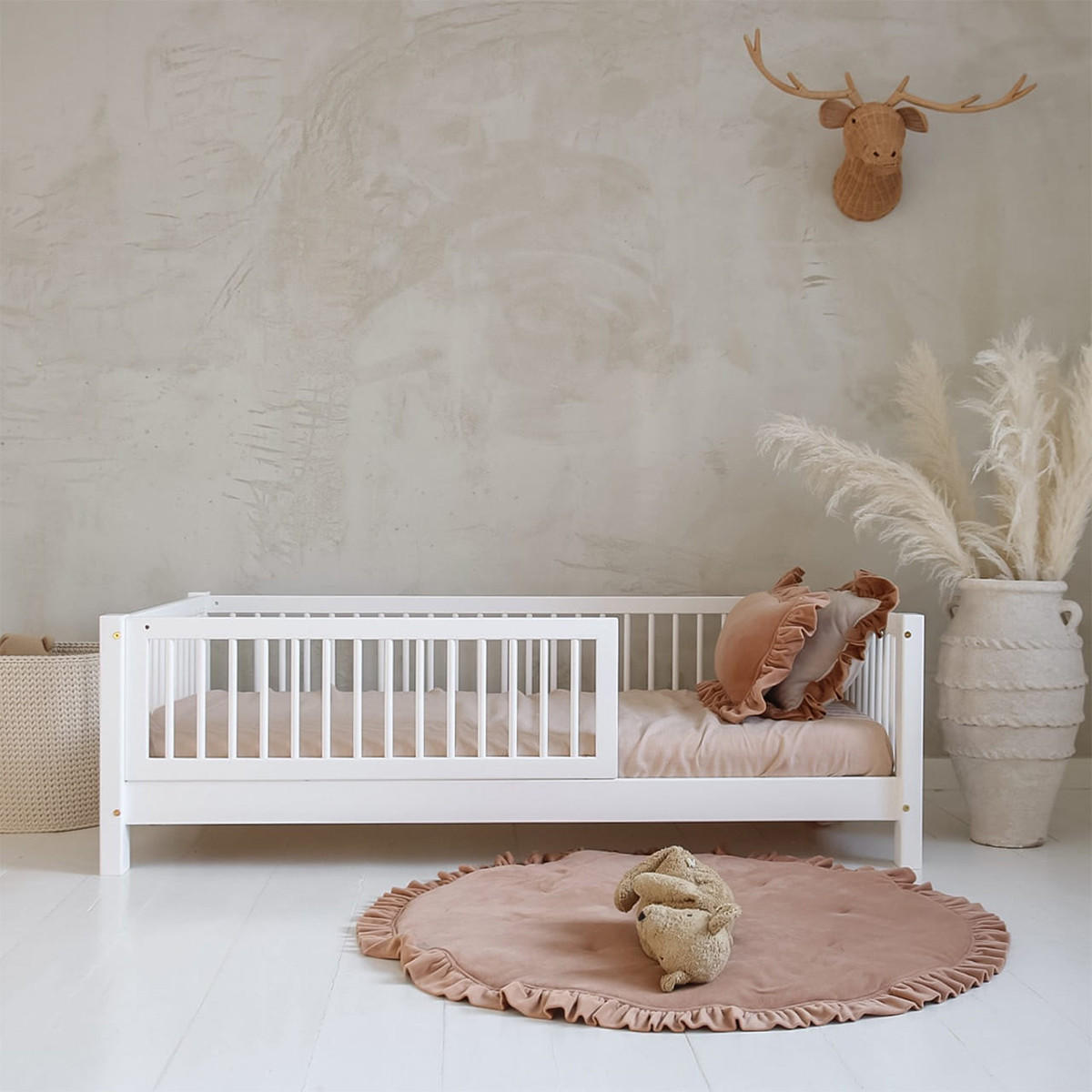 POSTEL 90/190 Sybil Bílá - bílá, dřevo (90/190cm) - Petits-meubles