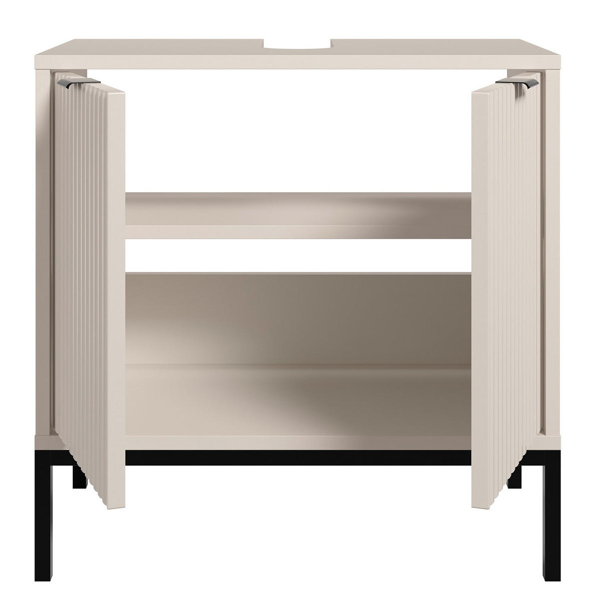 WASCHBECKENUNTERSCHRANK - Kaschmir, Holzwerkstoff (60/60/32cm) - home24