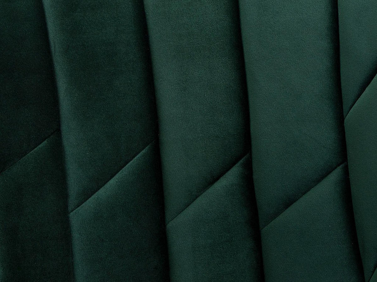SOFA - 3 Personen - samt - tannengrün Adele - Waldgrün, Textil/Metall (198/80/85cm) - Vente-Unique