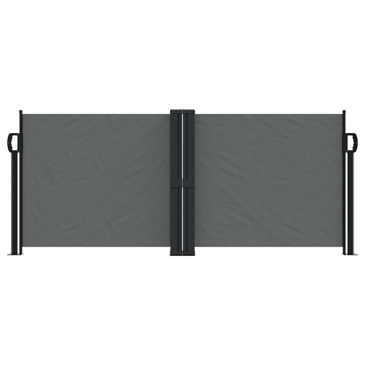 SEITENMARKISE Ausziehbar Anthrazit 100x1000 cm - Anthrazit, Metall (1000/100cm) - furnicato