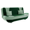 SCHLAFSOFA Pinto - Schwarz/Grün, Holzwerkstoff/Kunststoff (190/94/90cm) - MIRJAN24
