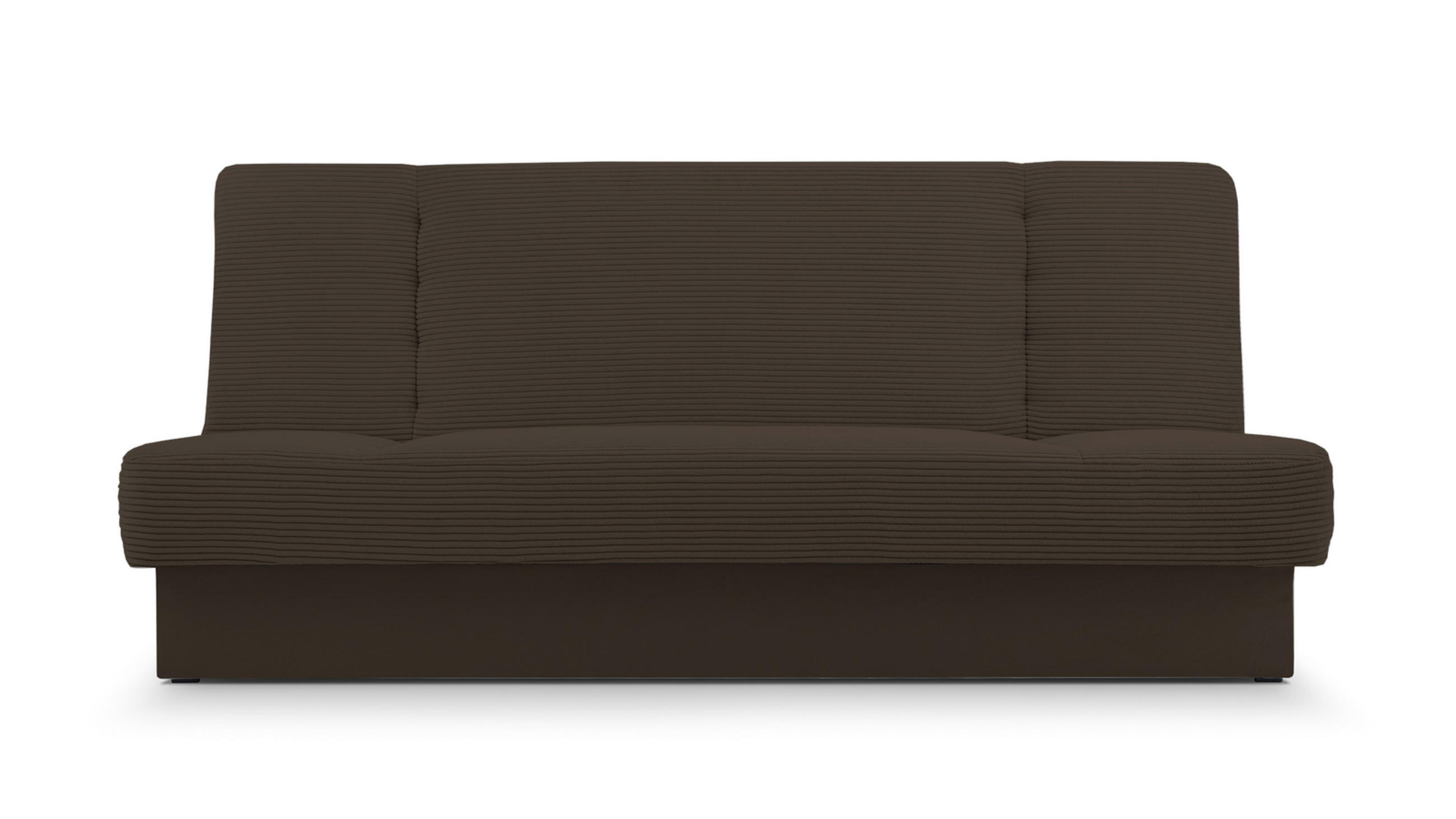SCHLAFSOFA - Cyprus new - (Braun) - Braun, Holz (192/85/92cm) - Möblo