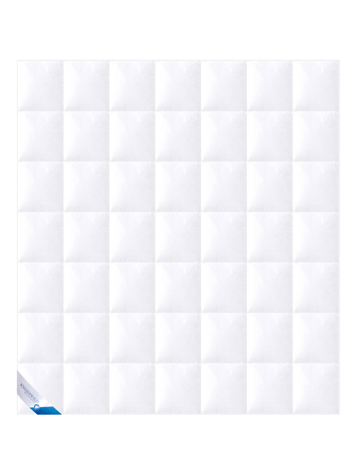 WINTERBETTDECKE EXQUISIT - 100% GÄNSEDAUNEN - Weiß, Naturmaterialien/Textil (200/200cm) - Böhmerwald