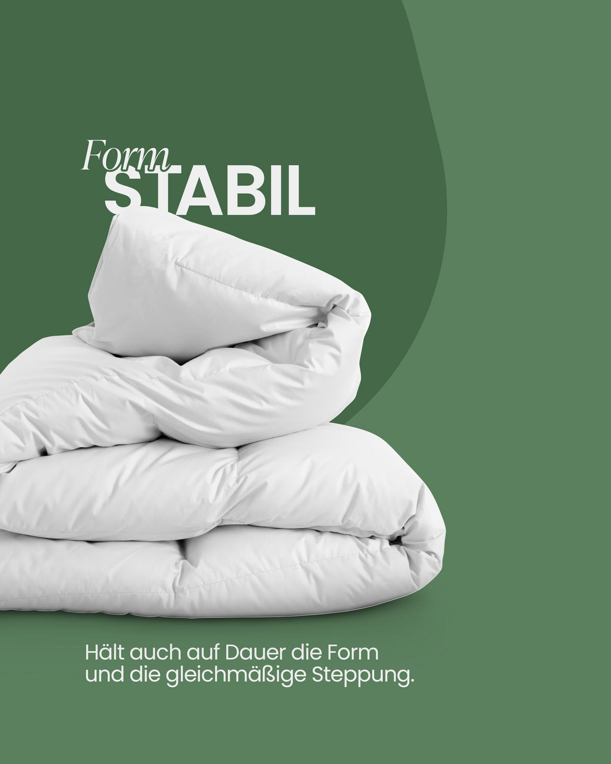 BETTDECKE 135x200cm - 80% Feder / 20% Daune - Weiß, Naturmaterialien/Textil (135/200cm) - Bestlivings