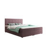 BOXBETT FADO 1 mit Matratze H3 und Topper 160x200 Zoom 17 - Violett, Holz/Textil (160/200cm) - Bedante