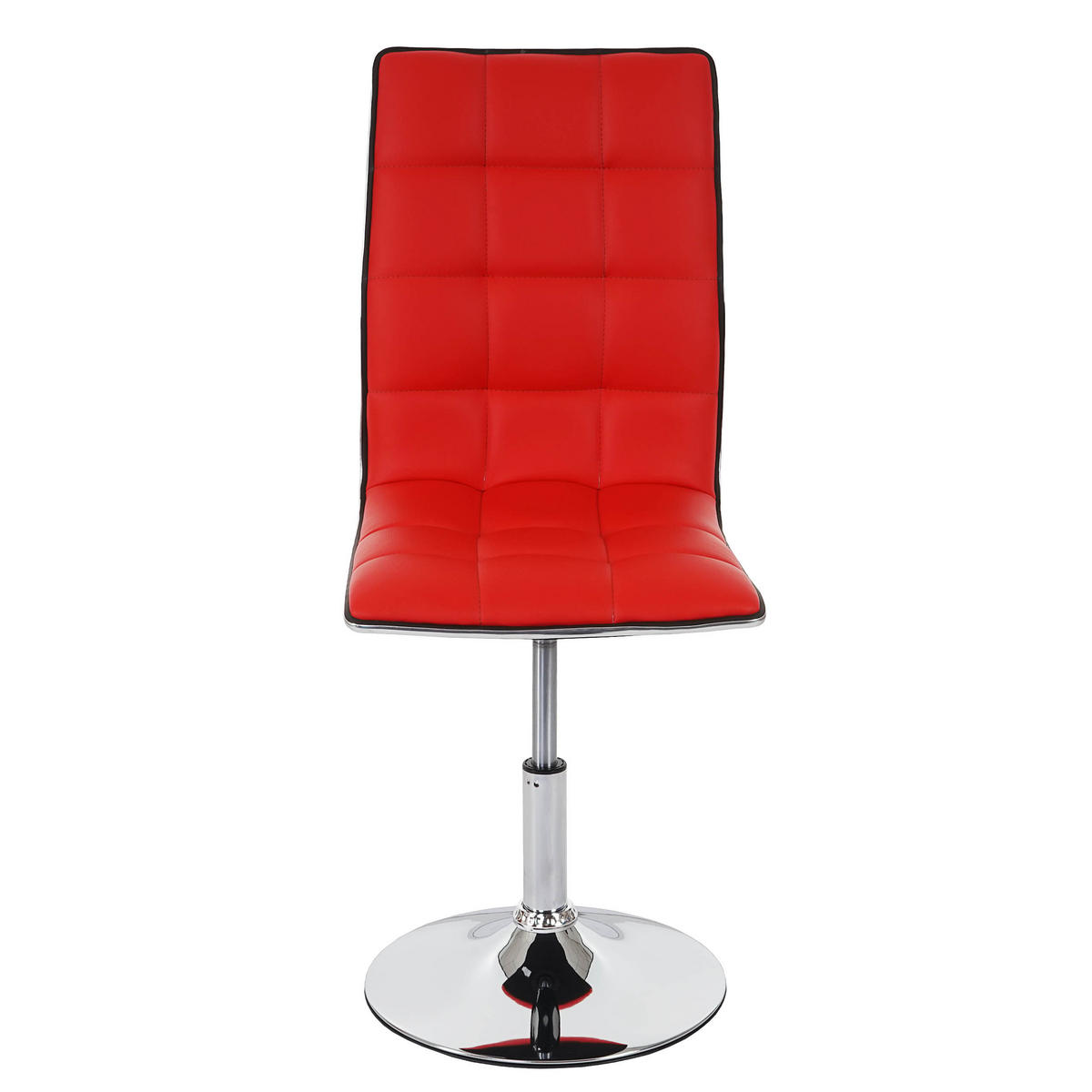 ESSZIMMERSTUHL Rot 2er-Set - Rot, Textil (43/103/54cm) - MCW