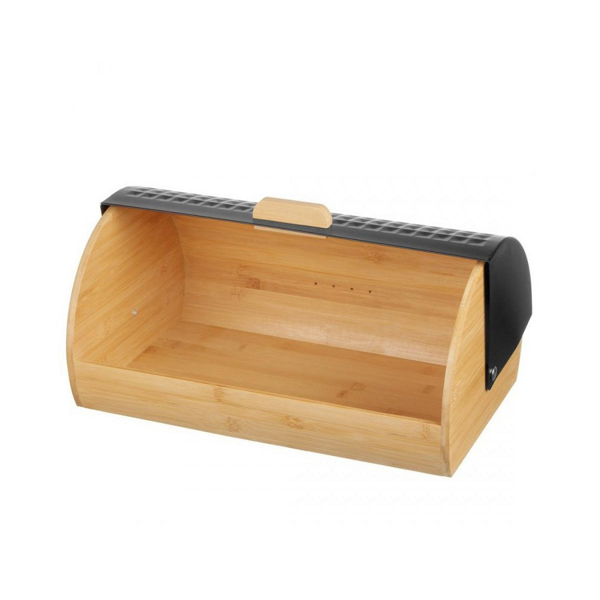 BROTKASTEN Schwarz 39/30/18.5 cm 2773 - Schwarz, Metall (30/18.5/39cm) - Brunbeste