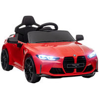 KINDER Elektroauto, Sound & Licht, für 3-5 Jahre, Rot - Rot, Kunststoff/Metall (108/69.5/51cm) - AIYAPLAY