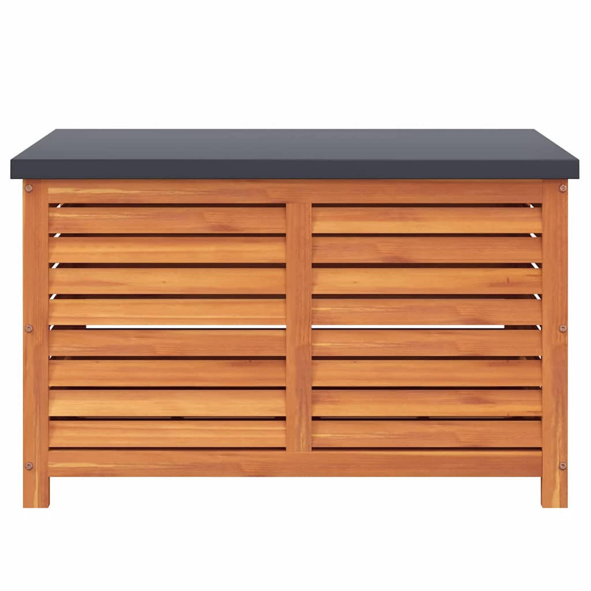 GARTENBOX 90/48/55 Cm Massivholz Eukalyptus - Braun, Holz (48/55/90cm) - vidaXL